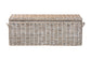 bali & pari Clarette Whitewashed Rattan Storage Bench - Handwoven Wicker Storage Trunk with Lift-Top Lid, Boho Coastal Seating for Living Room, Bedroom, or Entryway
