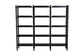 Baxton Studio Lucera Bobbin 5-Tier Display Shelf, Black