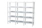 Baxton Studio Lucera Bobbin 5-Tier Display Shelf, White