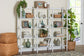 Baxton Studio Lucera Bobbin 5-Tier Display Shelf, White