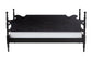 Baxton Studio Gaetano Wood Daybed with Turned Spindle Post, Black, Twin