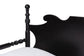 Baxton Studio Gaetano Wood Daybed with Turned Spindle Post, Black, Twin