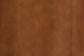 Baxton Studio Seamus 2-Drawer Nightstand with Carved Bobbin Frame