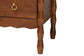 Baxton Studio Seamus 4-Drawer Chest with Carved Bobbin Frame