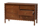 Baxton Studio Seamus 6-Drawer Dresser with Carved Bobbin Frame