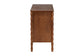 Baxton Studio Seamus 6-Drawer Dresser with Carved Bobbin Frame