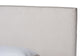 Baxton Studio Jacinta Platform Bed with Floating Nightstands, Queen