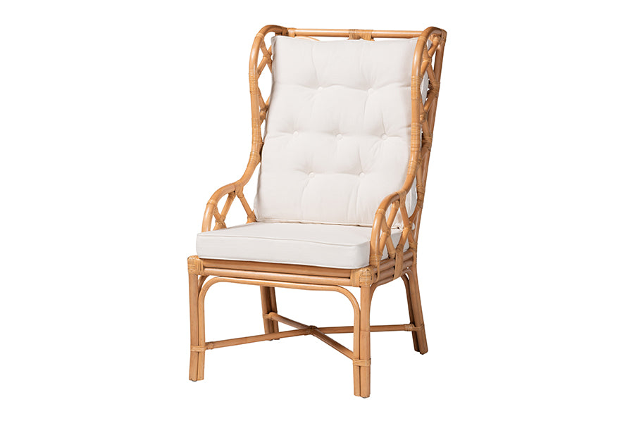 bali & pari Todd Natural Rattan Armchair