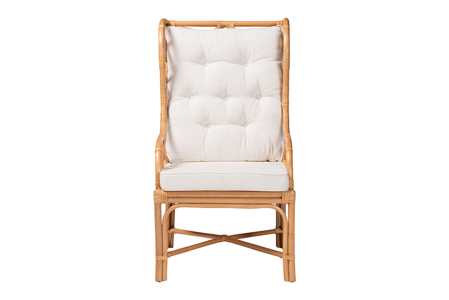 bali & pari Todd Natural Rattan Armchair