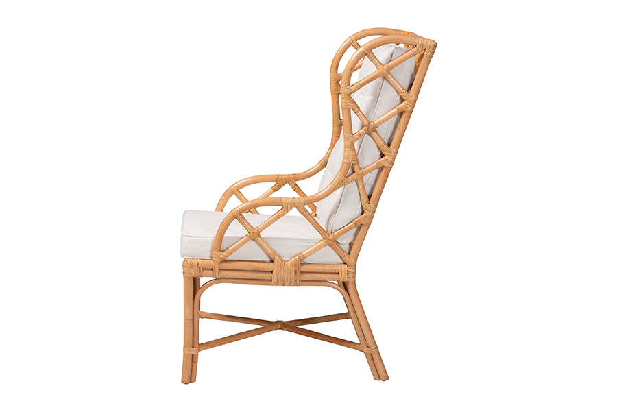 bali & pari Todd Natural Rattan Armchair