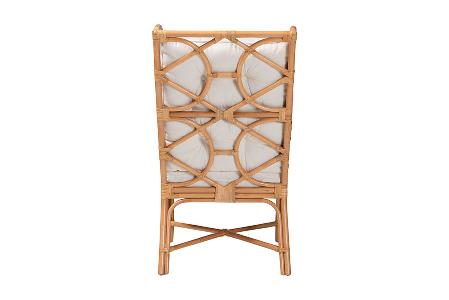 bali & pari Todd Natural Rattan Armchair