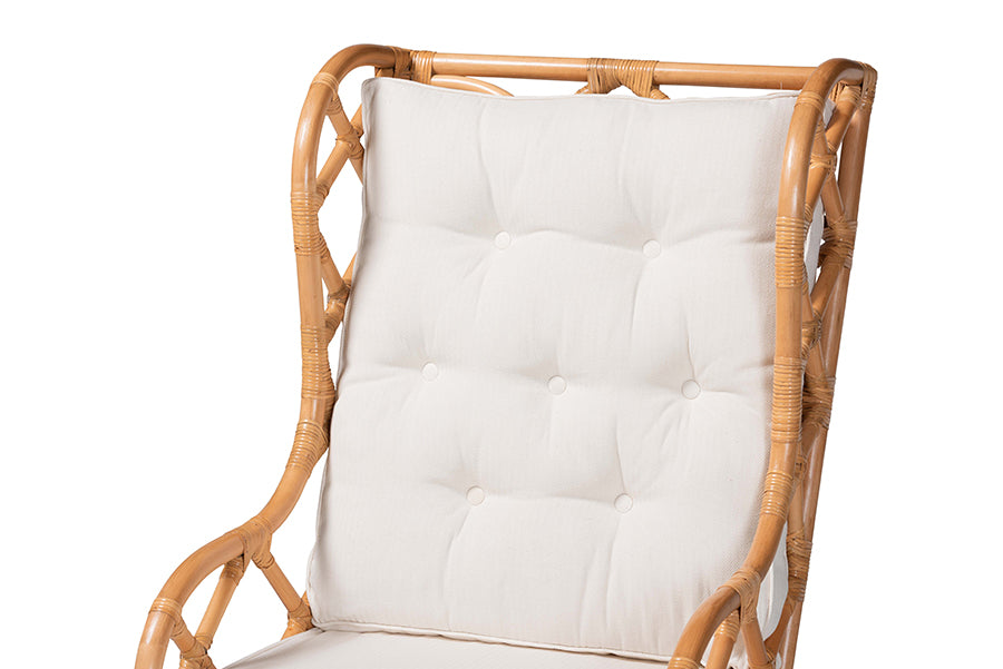 bali & pari Todd Natural Rattan Armchair