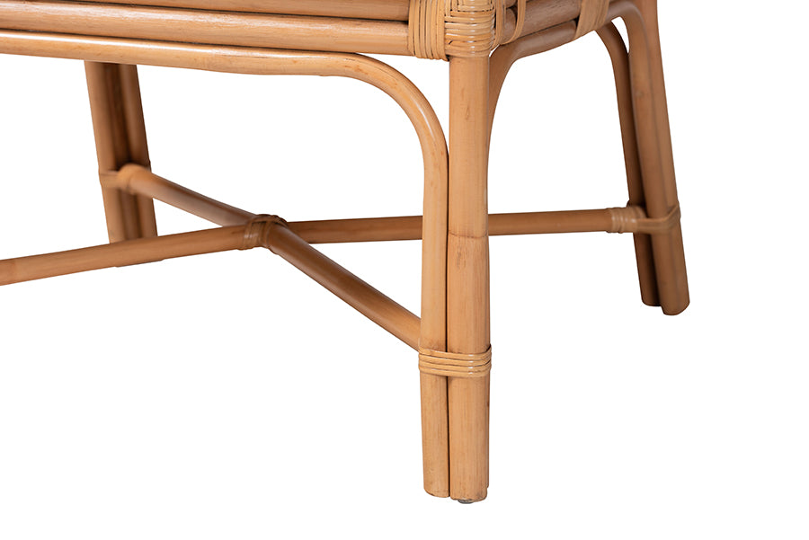 bali & pari Todd Natural Rattan Armchair