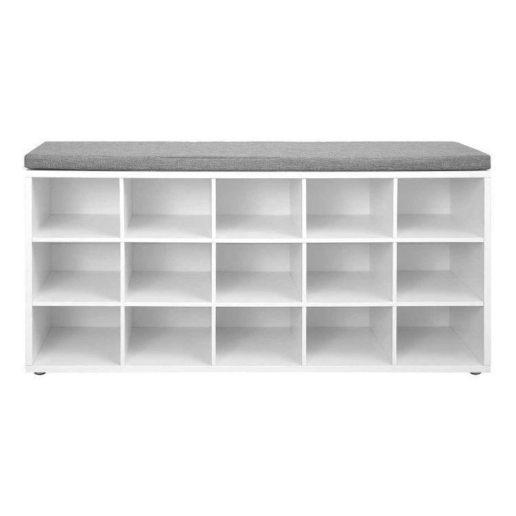 15 Cubes Storage Bench FredCo