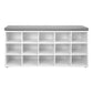 15 Cubes Storage Bench FredCo