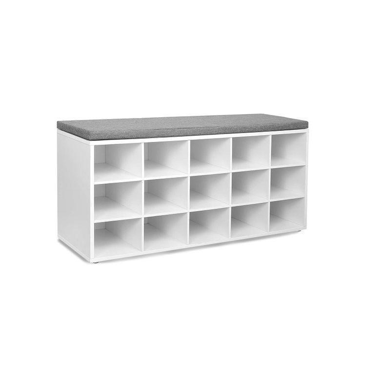 15 Cubes Storage Bench FredCo