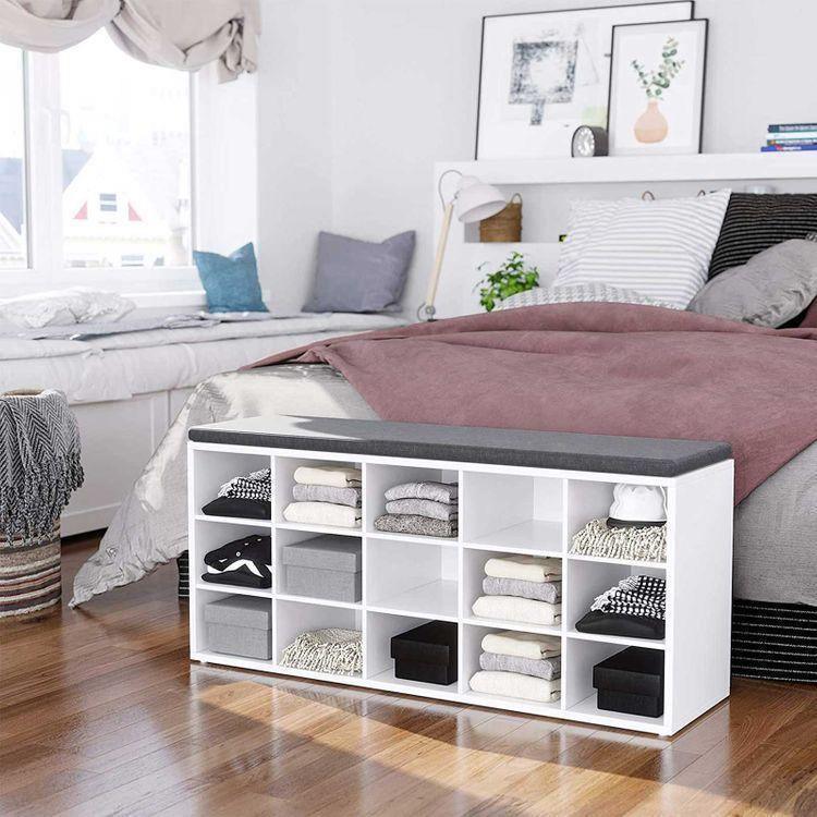 15 Cubes Storage Bench FredCo