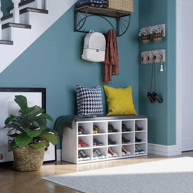 15 Cubes Storage Bench FredCo