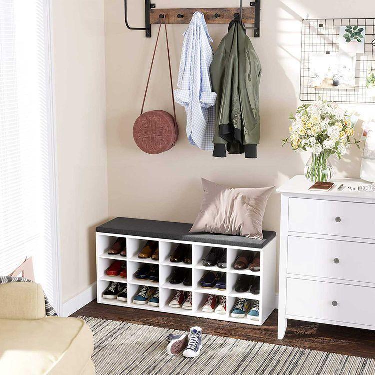 15 Cubes Storage Bench FredCo