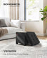 15"D x 15"W x 15.7"H Storage Ottoman Black FredCo