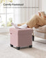 15"D x 15"W x 15.7"H Storage Ottoman Jelly Pink FredCo