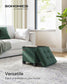 15"D x 15"W x 15.7"H Storage Ottoman Retro Green FredCo