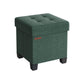 15"D x 15"W x 15.7"H Storage Ottoman Retro Green FredCo