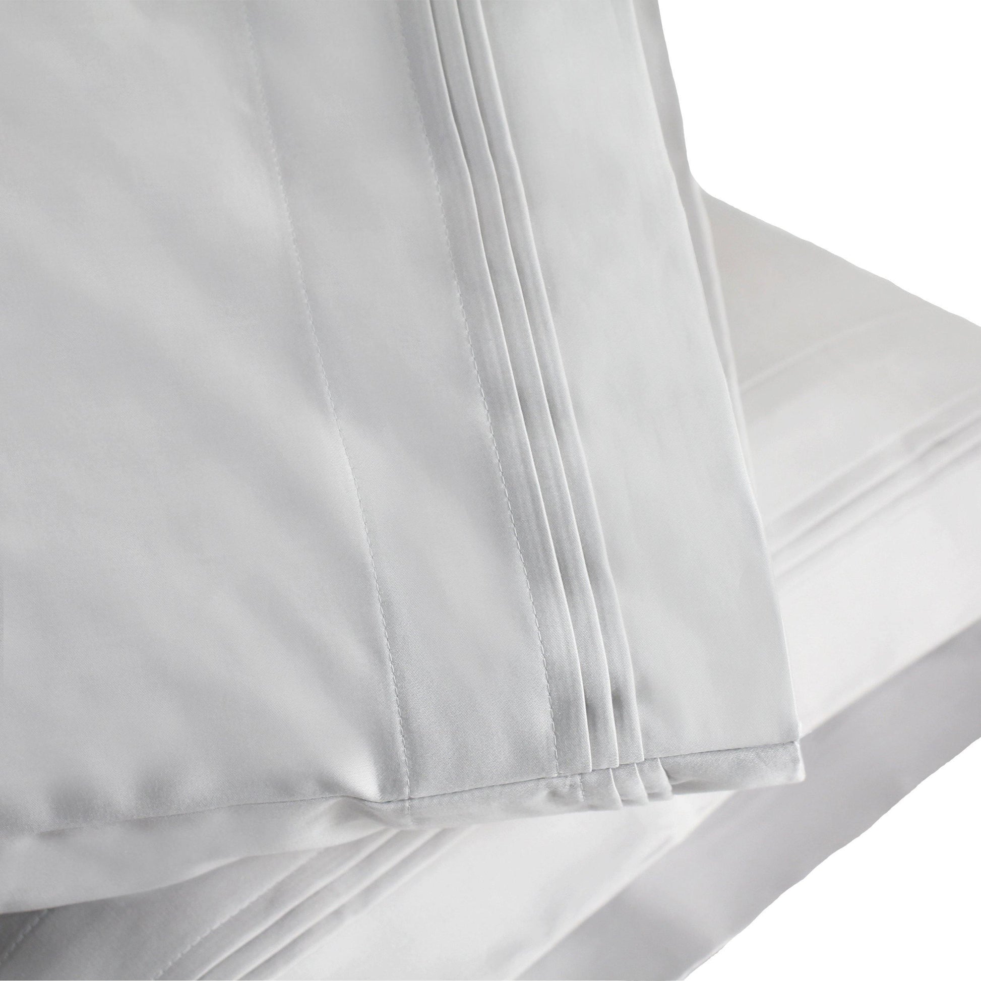 1500-Thread Count 100% Egyptian Cotton Luxurious Solid Pillowcase Set FredCo