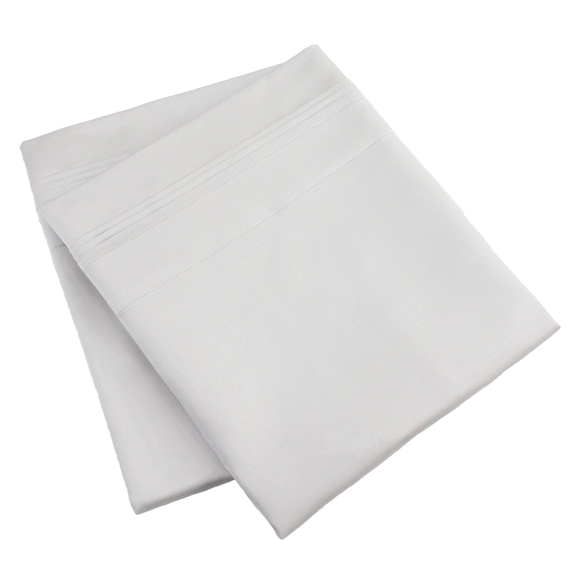 1500-Thread Count 100% Egyptian Cotton Luxurious Solid Pillowcase Set FredCo