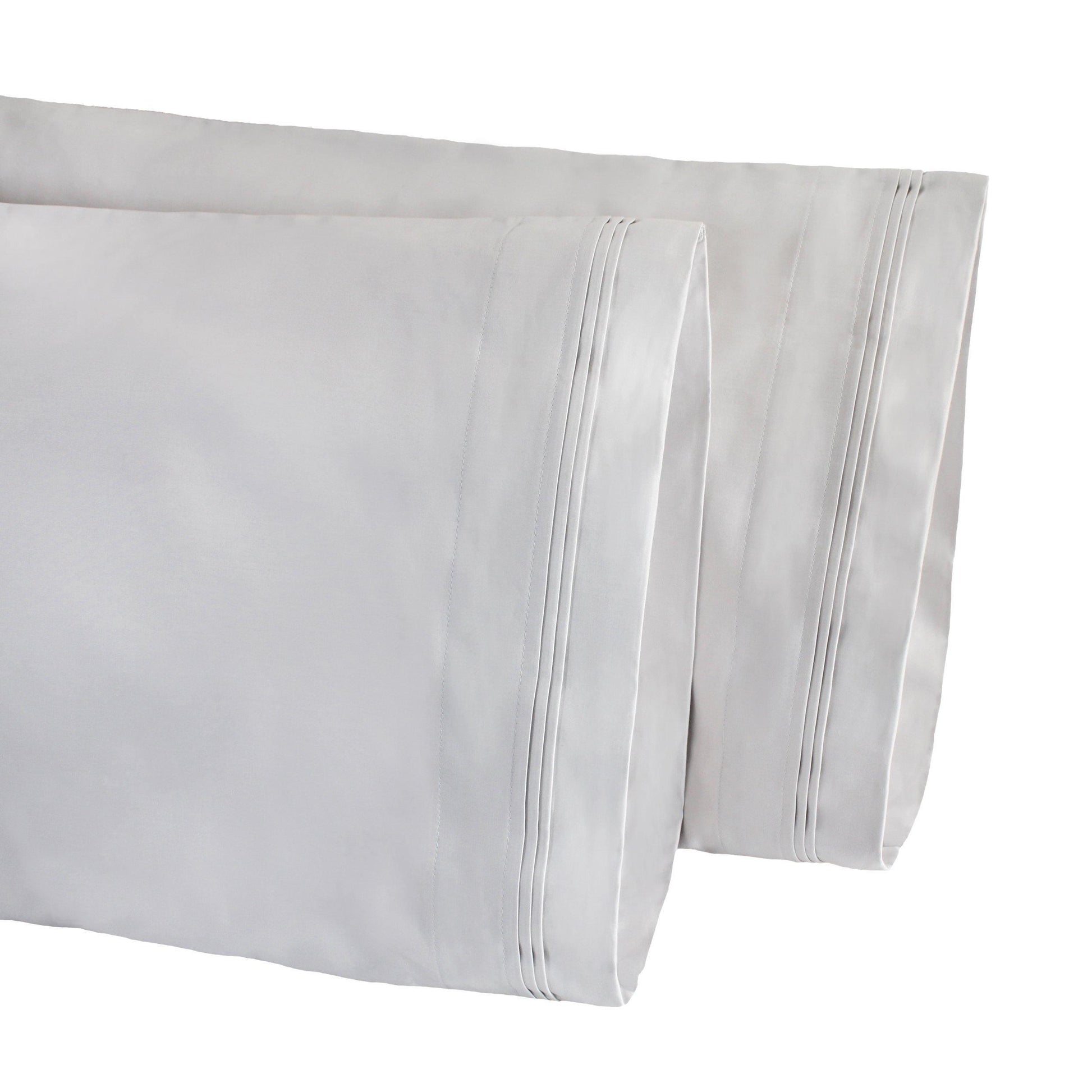1500-Thread Count 100% Egyptian Cotton Luxurious Solid Pillowcase Set FredCo
