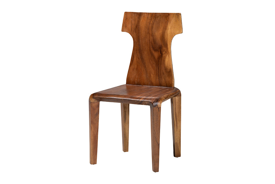 bali & pari Larissa Suar Wood Dining Chair