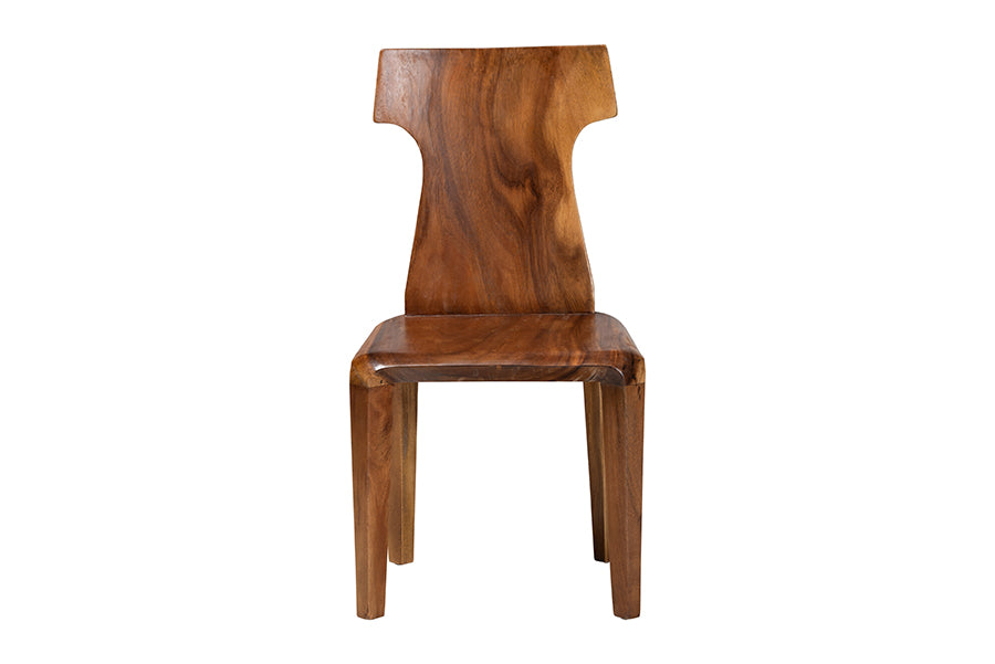 bali & pari Larissa Suar Wood Dining Chair