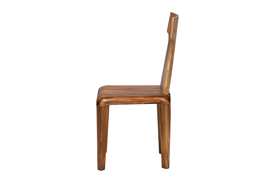 bali & pari Larissa Suar Wood Dining Chair