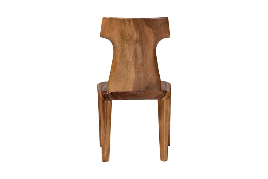bali & pari Larissa Suar Wood Dining Chair