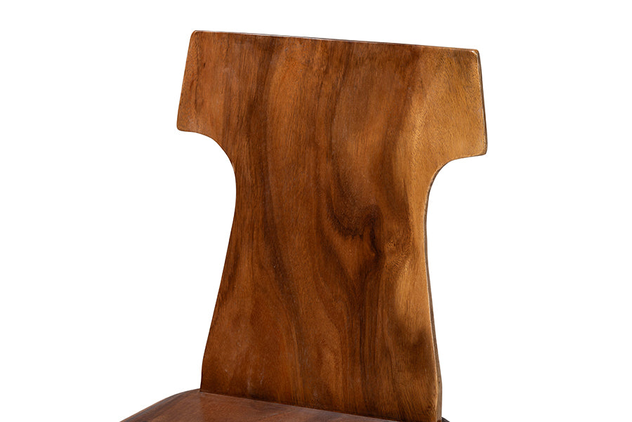 bali & pari Larissa Suar Wood Dining Chair