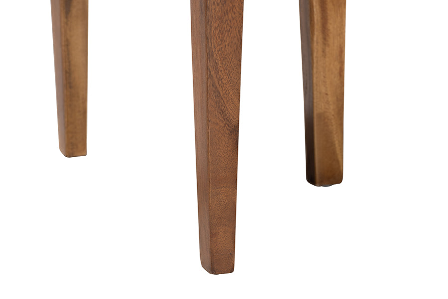 bali & pari Larissa Suar Wood Dining Chair