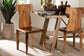bali & pari Larissa Suar Wood Dining Chair