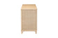 bali & pari Delilah Natural Rattan 4-Door Sideboard Buffet
