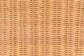 bali & pari Noura Natural Rattan Footstool with Tassel Accents