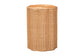 bali & pari Danilo Natural Rattan Laundry Hamper - Handwoven Wicker Storage Basket for Laundry Room, Bathroom, or Bedroom Organization