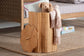 bali & pari Danilo Natural Rattan Laundry Hamper - Handwoven Wicker Storage Basket for Laundry Room, Bathroom, or Bedroom Organization