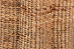 bali & pari Della Woven Seagrass Laundry Hamper - Handwoven Wicker Storage Basket with Scalloped Frame for Laundry Room or Bedroom