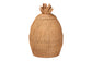 bali & pari Pelham Natural Rattan Laundry Hamper - Handwoven Wicker Storage Basket for Laundry Room, Bathroom, or Bedroom Organization, Large