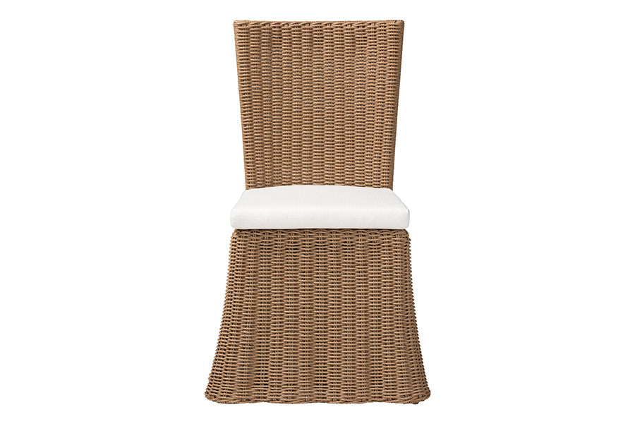 bali & pari Serge Woven Seagrass Dining Chair