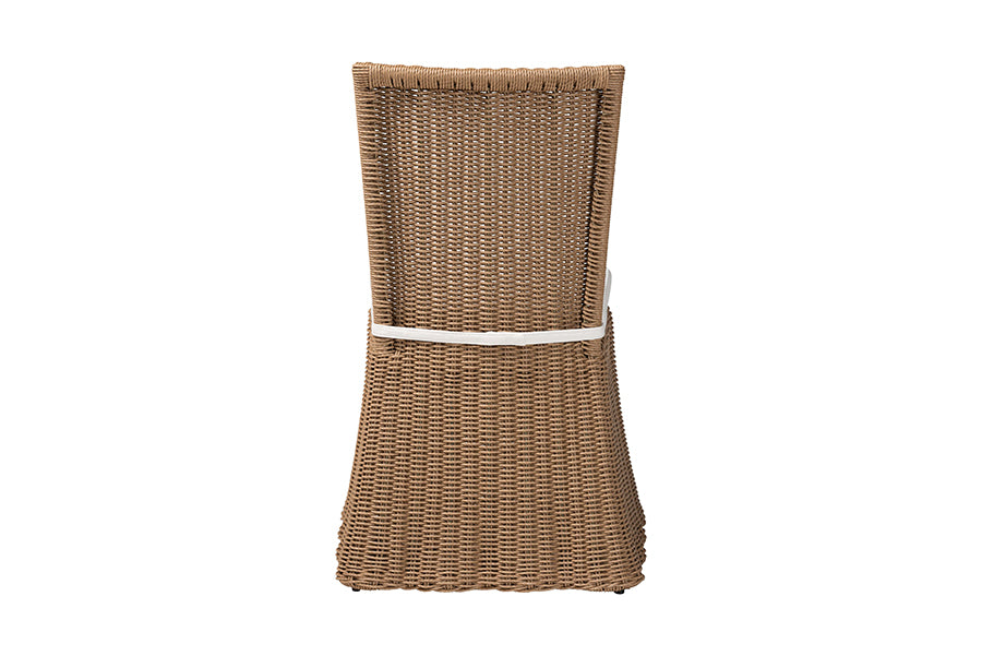 bali & pari Serge Woven Seagrass Dining Chair