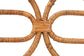 bali & pari Alondra Natural Rattan Counter Stool
