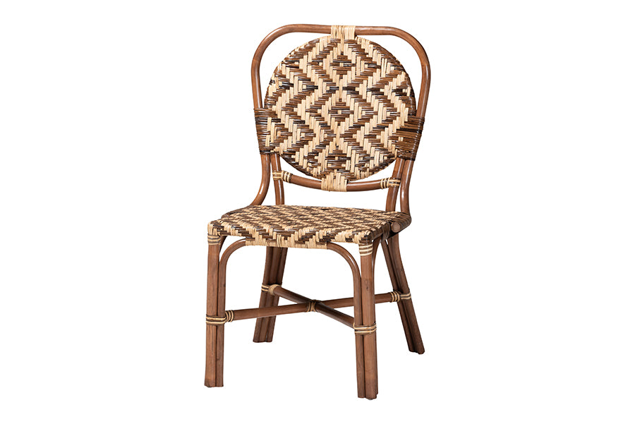 bali & pari Mariano Natural Rattan Dining Chair