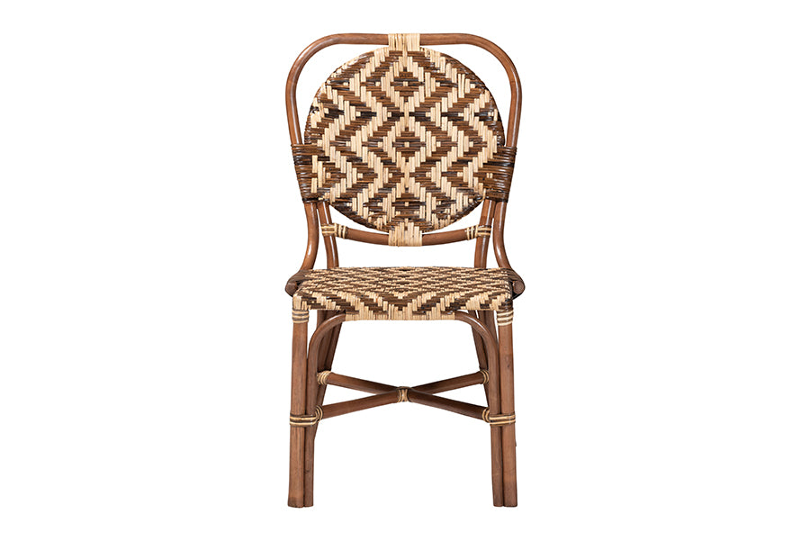 bali & pari Mariano Natural Rattan Dining Chair
