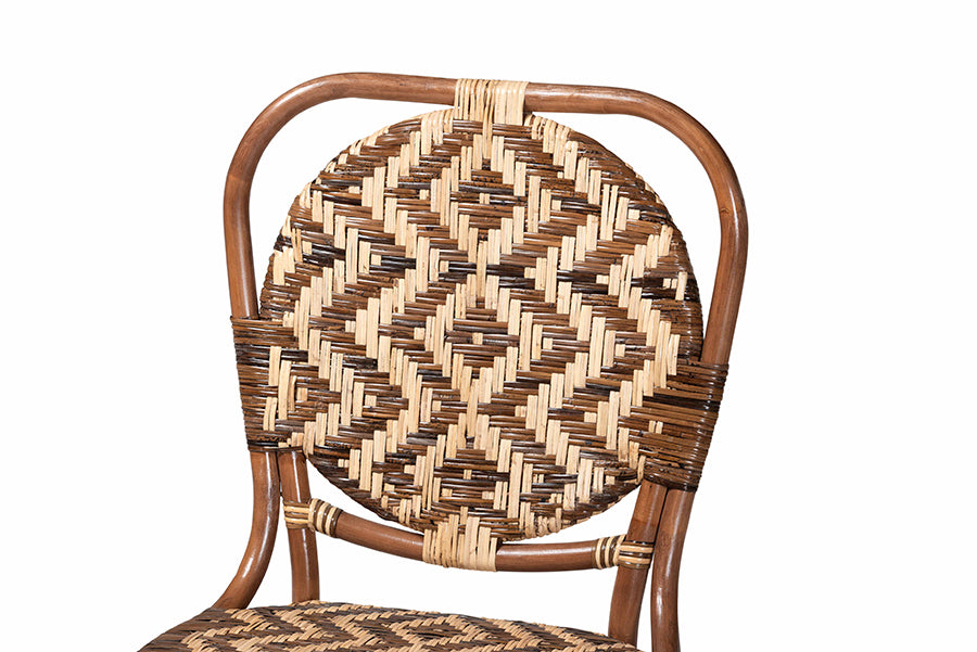 bali & pari Mariano Natural Rattan Dining Chair