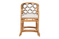 bali & pari Veneto Natural Rattan Counter Stool with Scalloped Back